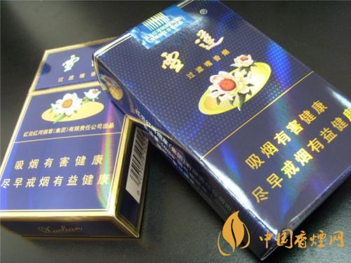 雪蓮軟藍香煙多少錢一盒  雪蓮軟藍香煙包裝口感評測