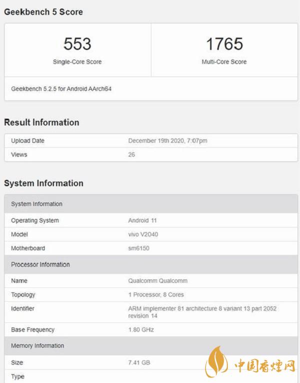 vivoV20詳細參數詳情-vivoV20多少錢一部