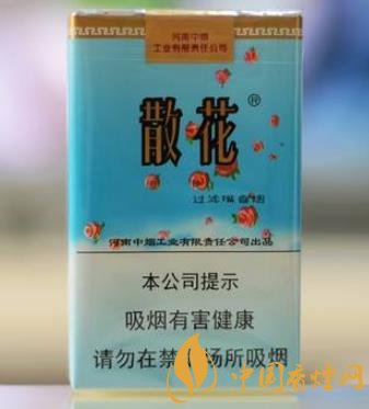 老牌卷煙散花軟藍(lán)一款河南非常親民的口糧香煙！